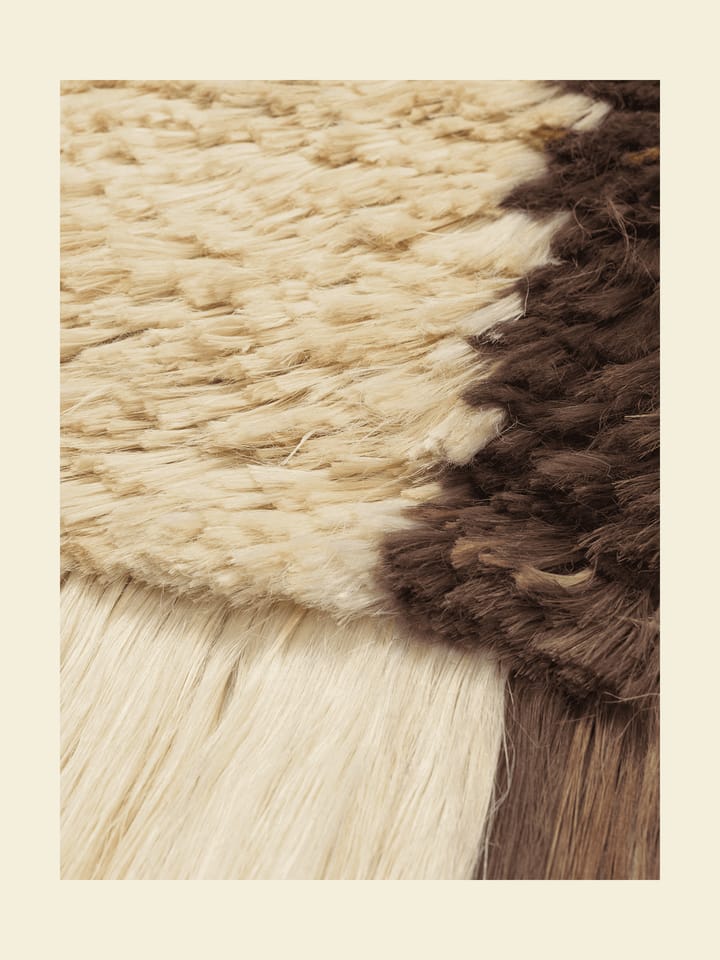 Edge Wall Rug ταπισερί 50x110 cm, Ανοιχτό καφέ-κρεμ Ferm Living