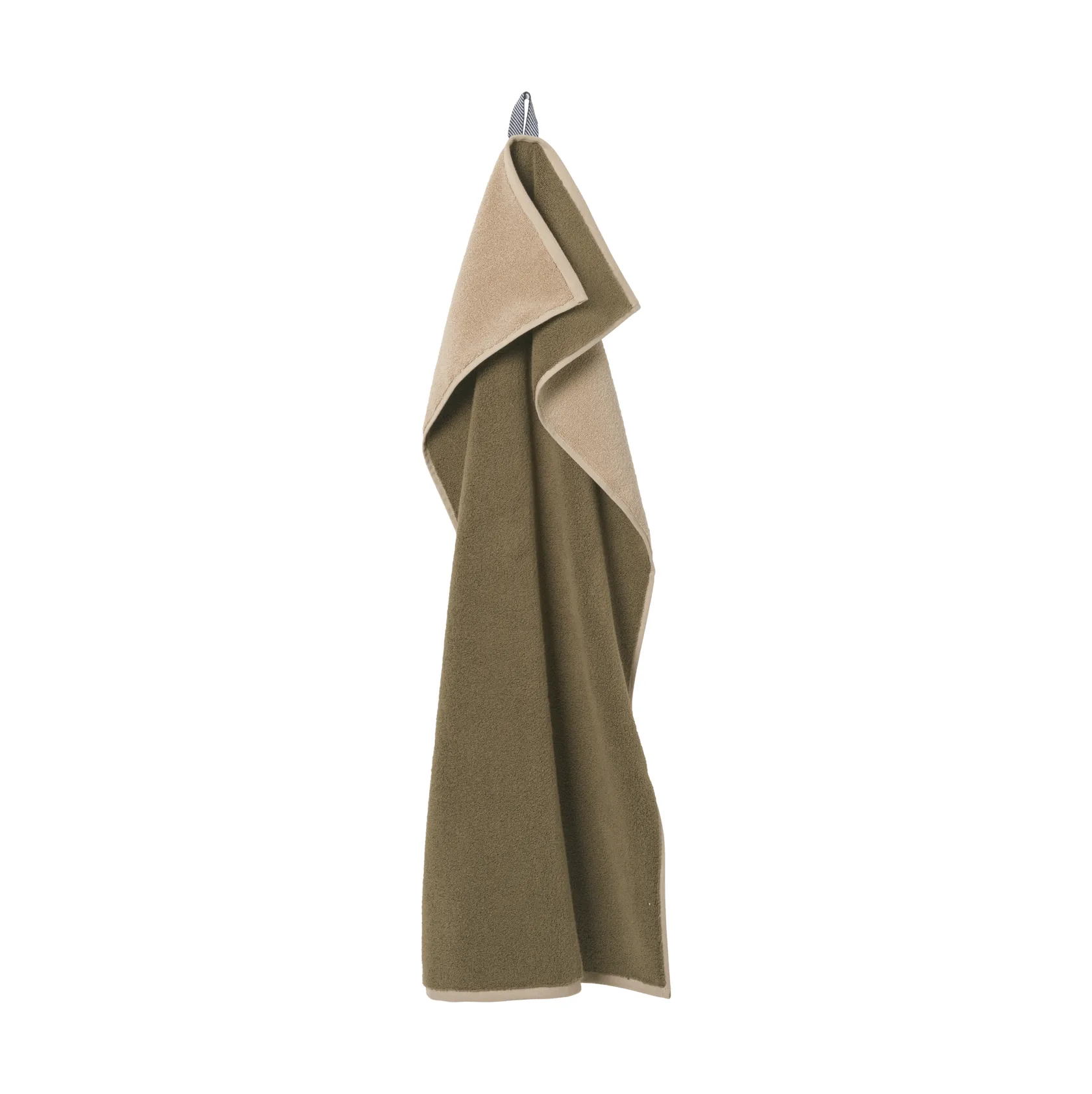 Πετσέτα μπάνιου Ekko, Olive-cashmere, 70x140 εκ. Ferm Living