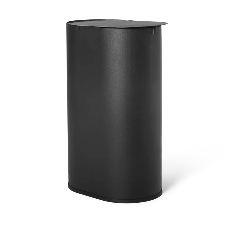 Enkel κάδος απορριμμάτων medium - Black - Ferm Living