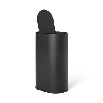 Enkel κάδος απορριμμάτων medium - Black - Ferm Living