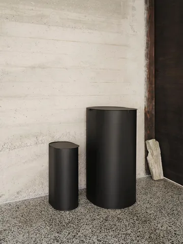 Enkel κάδος απορριμμάτων medium - Black - Ferm Living