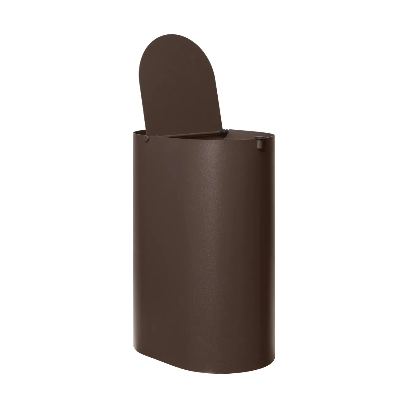Enkel κάδος απορριμμάτων medium, Dark chocolate Ferm Living