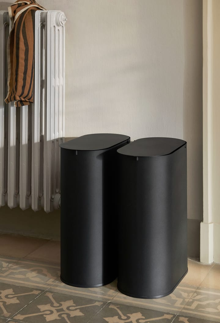 Enkel κάδος απορριμμάτων medium, Μαύρο Ferm Living