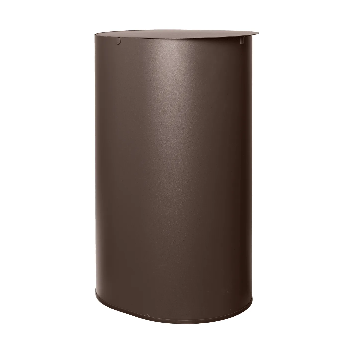 Enkel κάδος απορριμμάτων small, Dark chocolate Ferm Living