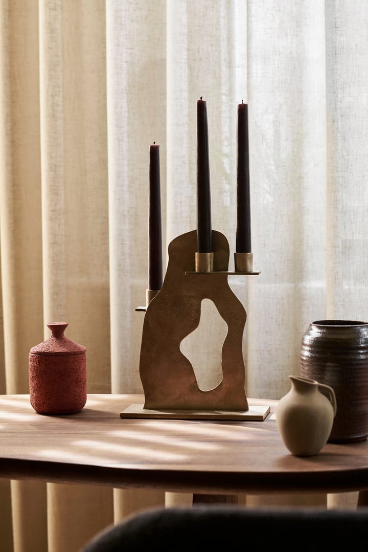Κηροπήγια Erode 21x27x4 εκ., Ορείχαλκος Ferm Living