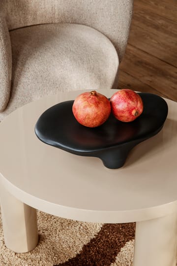Esca Piece διακοσμητικός μεγάλος δίσκος - Μαύρο - Ferm Living