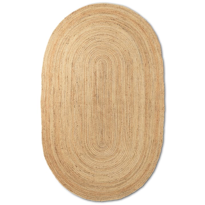 Eternal jute χαλάκι οβάλ μεγάλο - Natural - Ferm Living