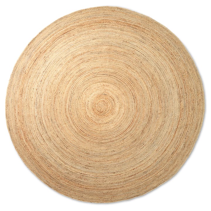 Eternal jute χαλί στρογγυλό μεγάλο - φυσικό - Ferm Living