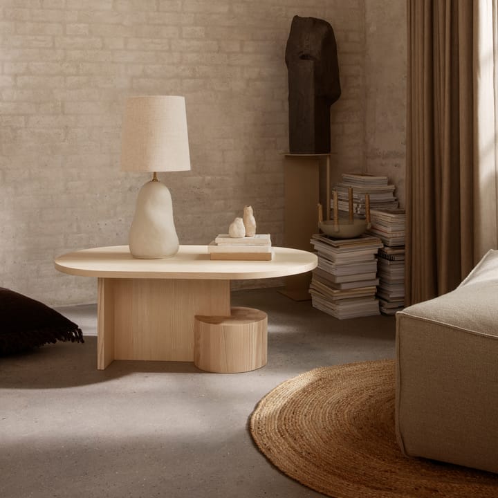 Eternal jute χαλί στρογγυλό μεγάλο, φυσικό Ferm Living