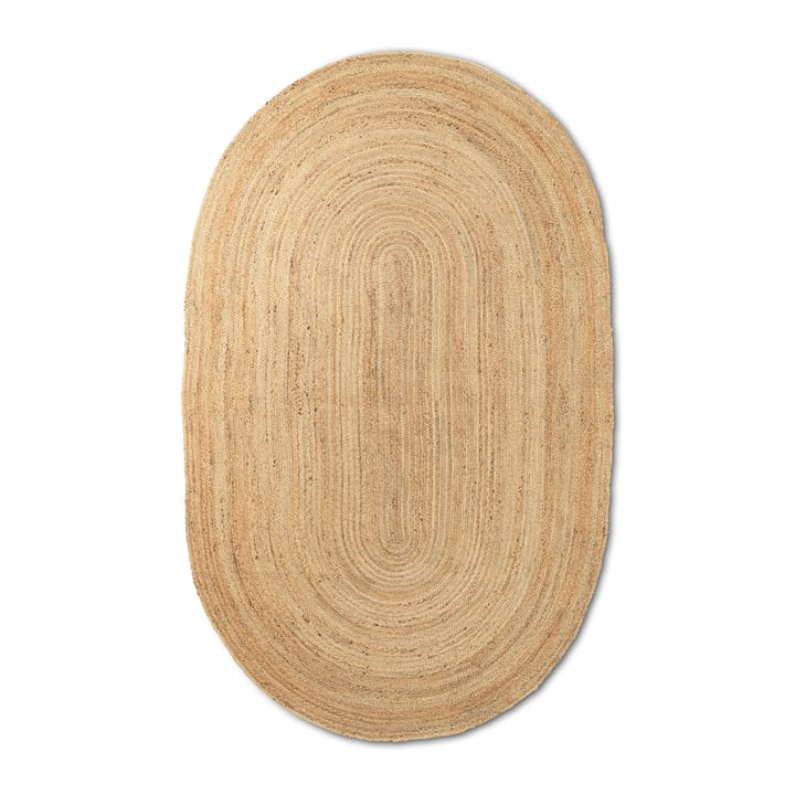 Eternal jute χαλί οβάλ μικρό - φυσικό - Ferm Living