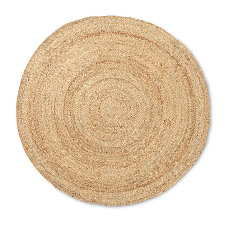 Eternal jute χαλί στρογγυλό μικρό - φυσικό - Ferm Living