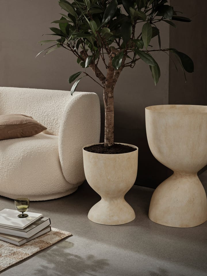 Evoke γλάστρα 45 cm, Warm Sand Ferm Living