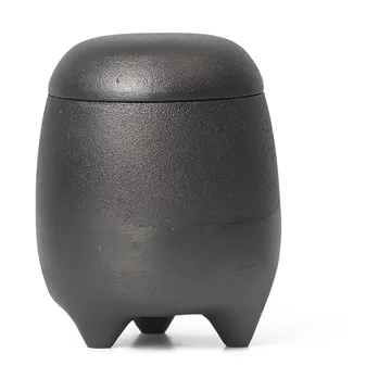 Evoke κερί σε βάζο - Μαυρισμένο Αλουμίνιο - Ferm Living