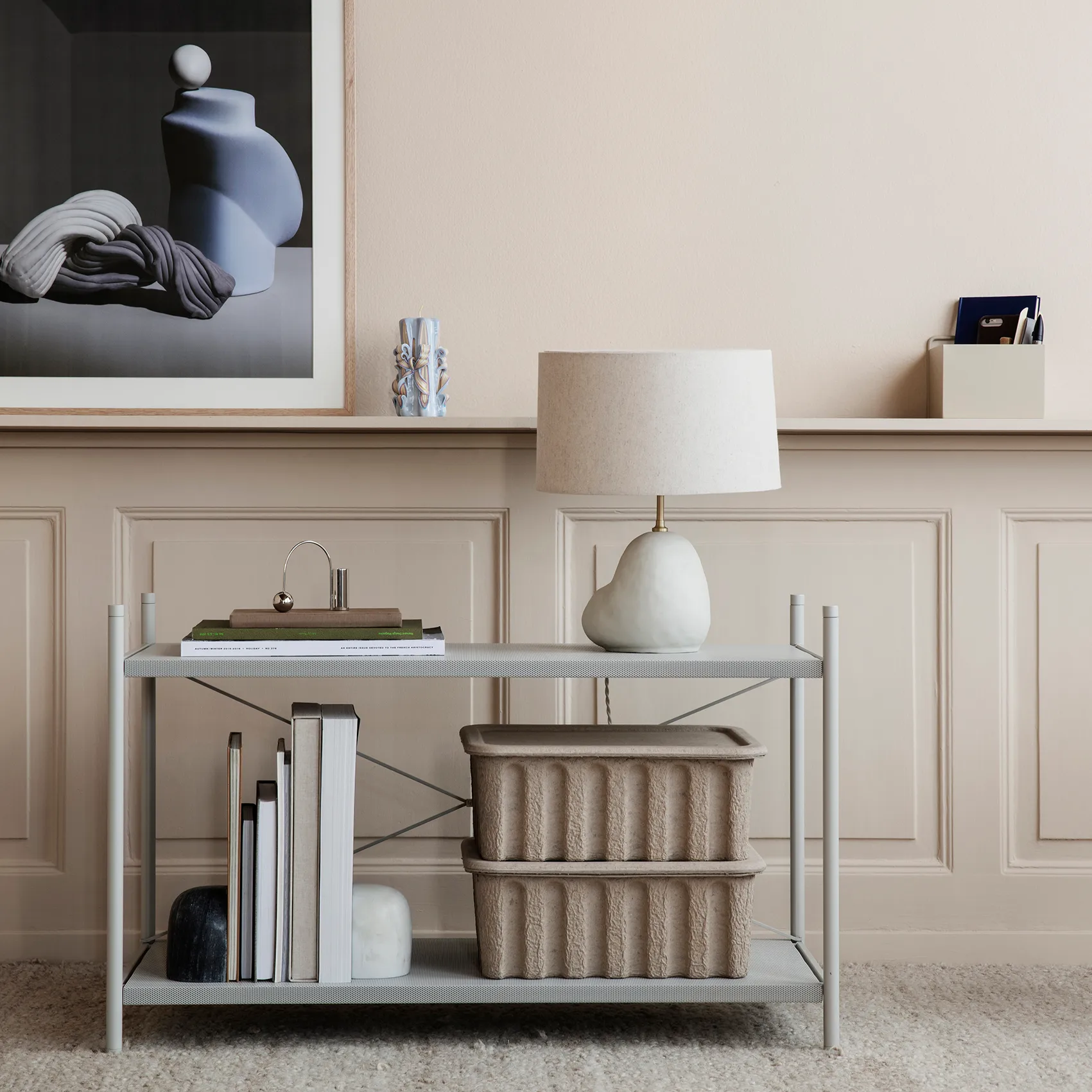 Ferm μεγάλο χάρτινο κουτί αποθήκευσης Συσκευασία 2 τεμαχίων, καφέ Ferm Living