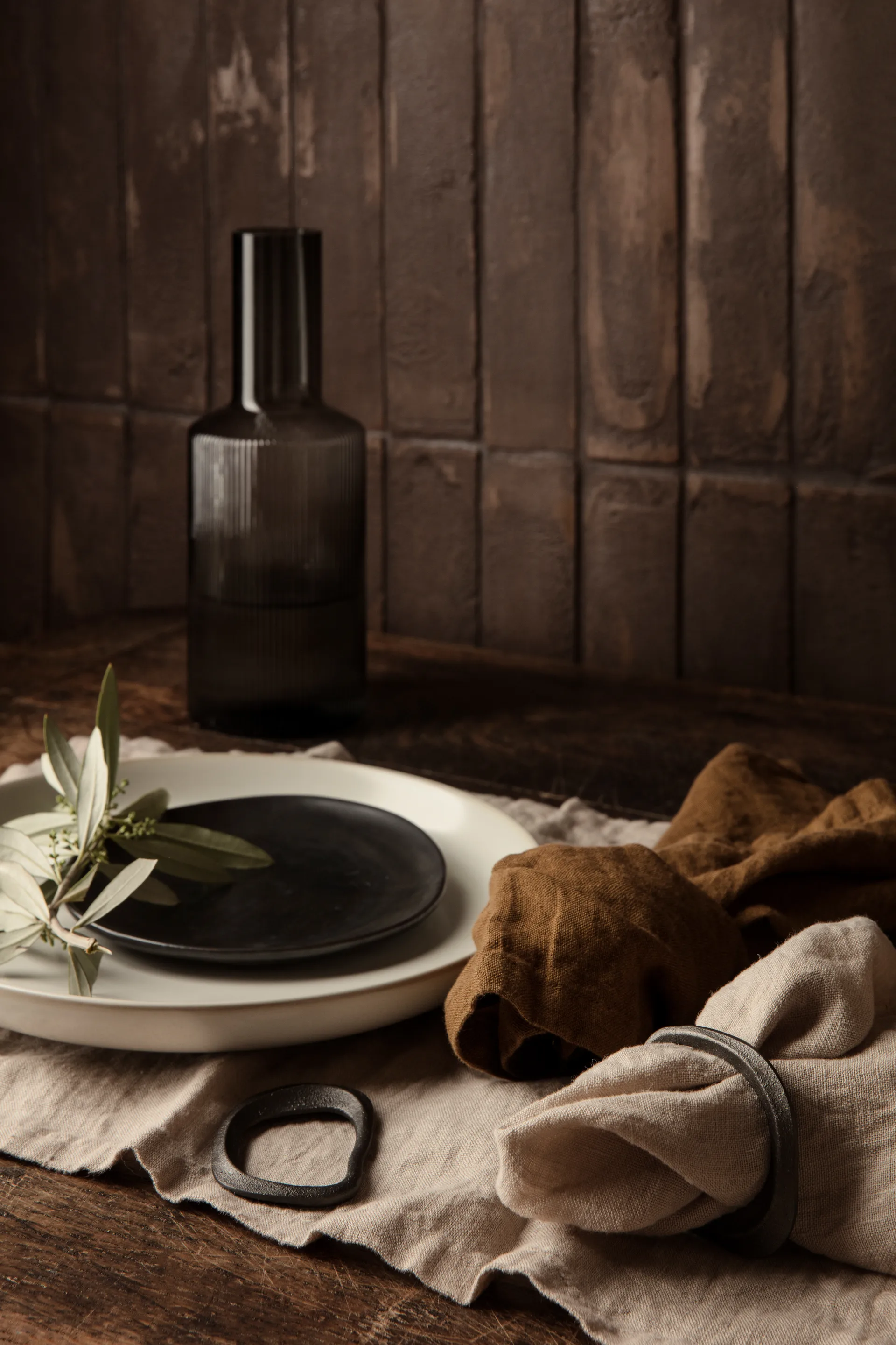 Ferm Living λινές πετσέτες Συσκευασία 2 τεμαχίων, Φυσικό Ferm Living