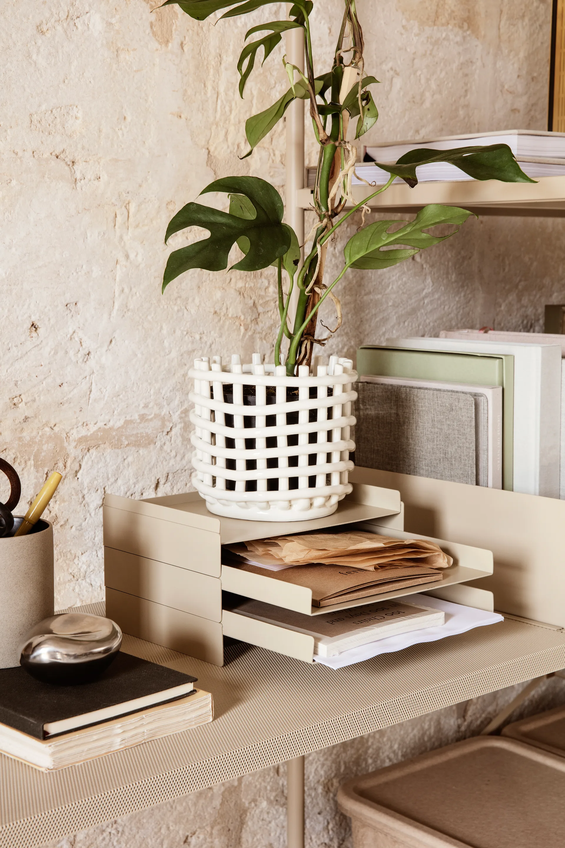 Ferm Living 2x2 κουτί για οργάνωση εγγράφων, Κασμίρ Ferm Living