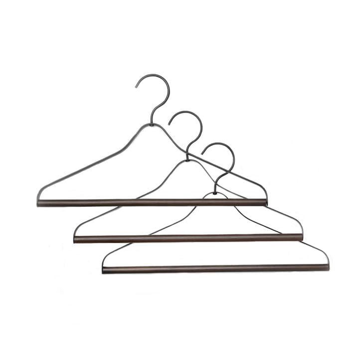 Ferm Living κρεμάστρα Συσκευασία 3 τεμαχίων - μαύρο - Ferm Living