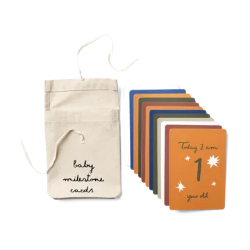 Ferm Living Milestone κάρτα με τσάντα - Multi - Ferm Living