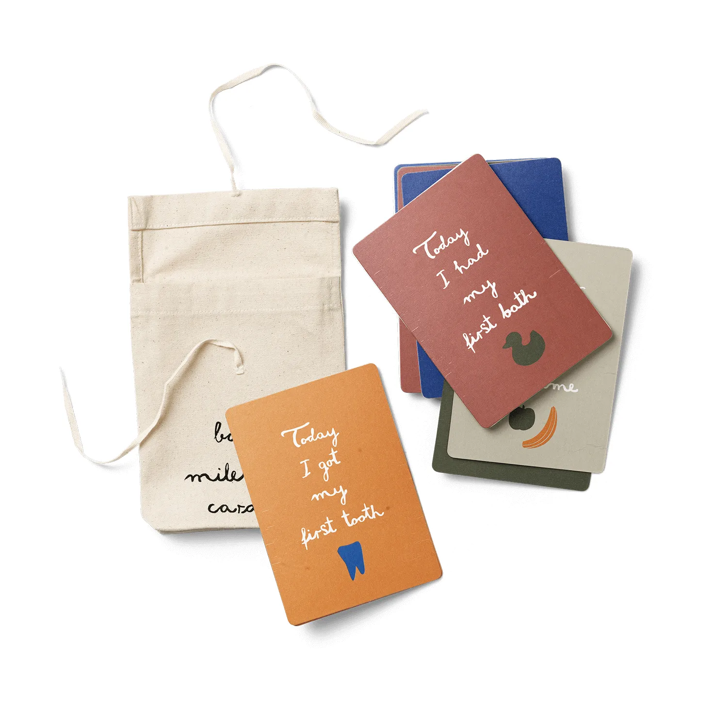 Ferm Living Milestone κάρτα με τσάντα, Multi Ferm Living