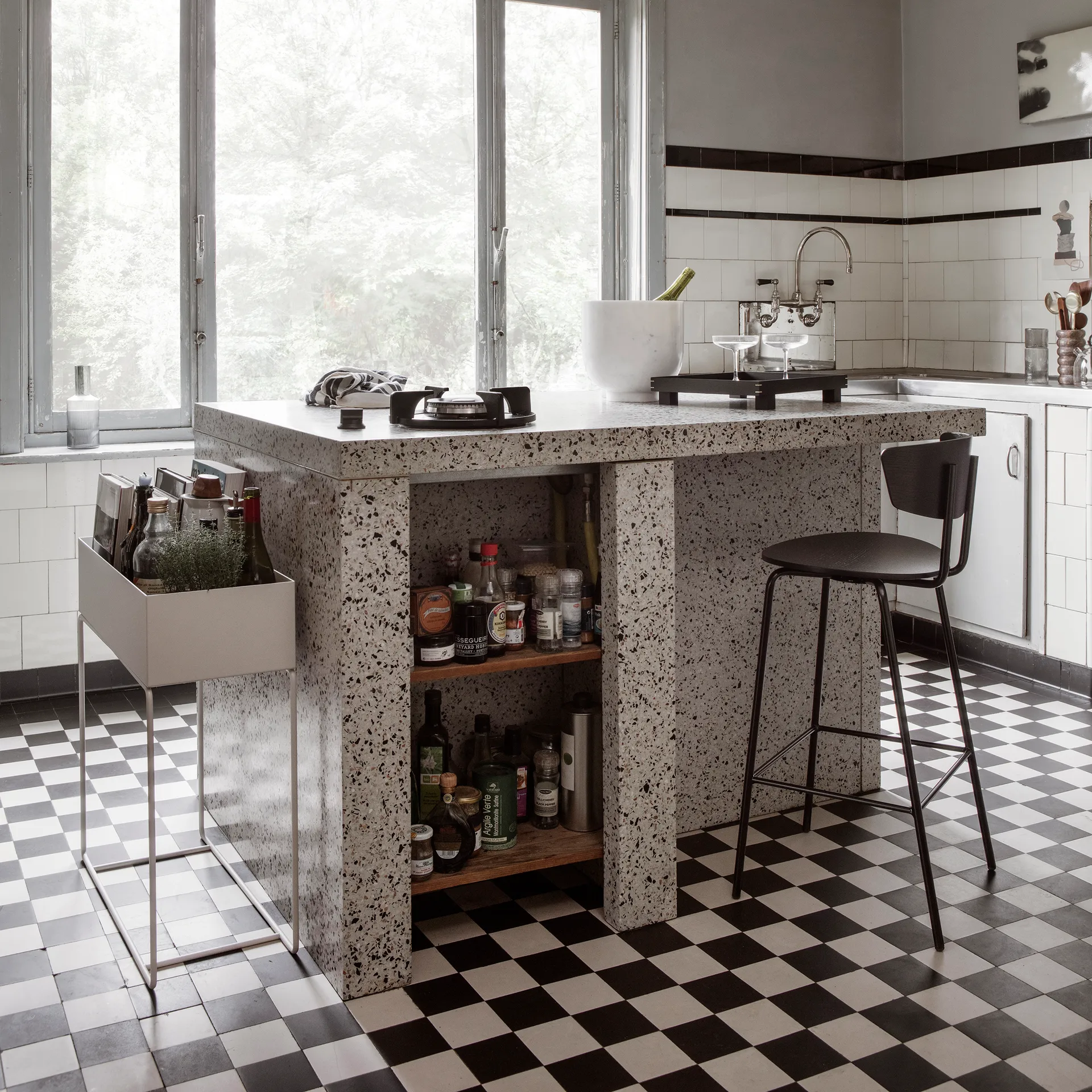 Ferm Living plant κουτί, ανοιχτό γκρι (ανοιχτό γκρι) Ferm Living