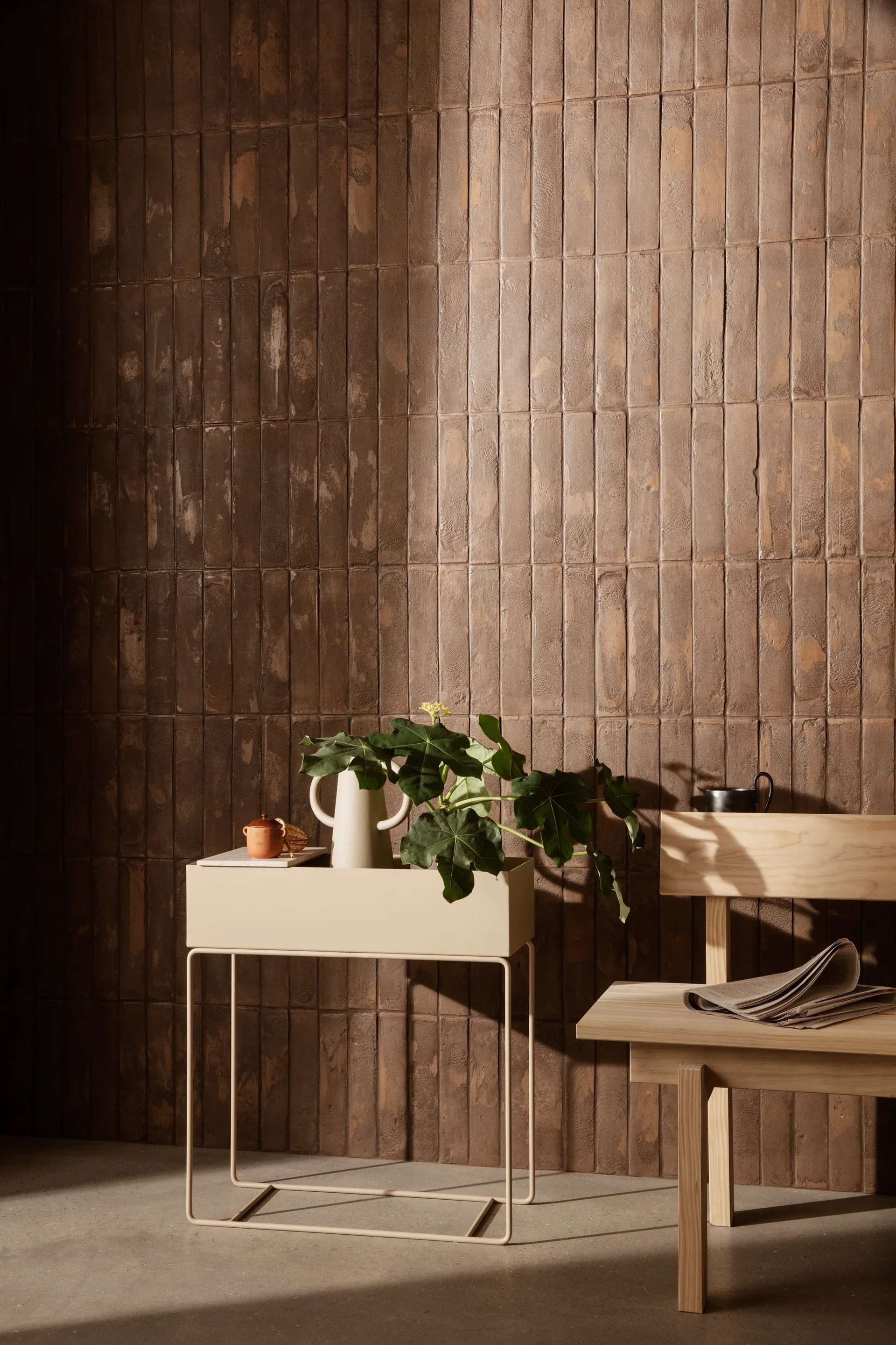 Ferm Living plant κουτί, κασμίρ (μπεζ) Ferm Living