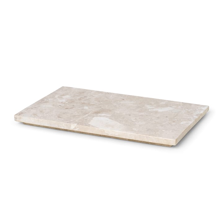 Ferm Living plant μαρμάρινο κουτί δίσκος - μπεζ - Ferm Living