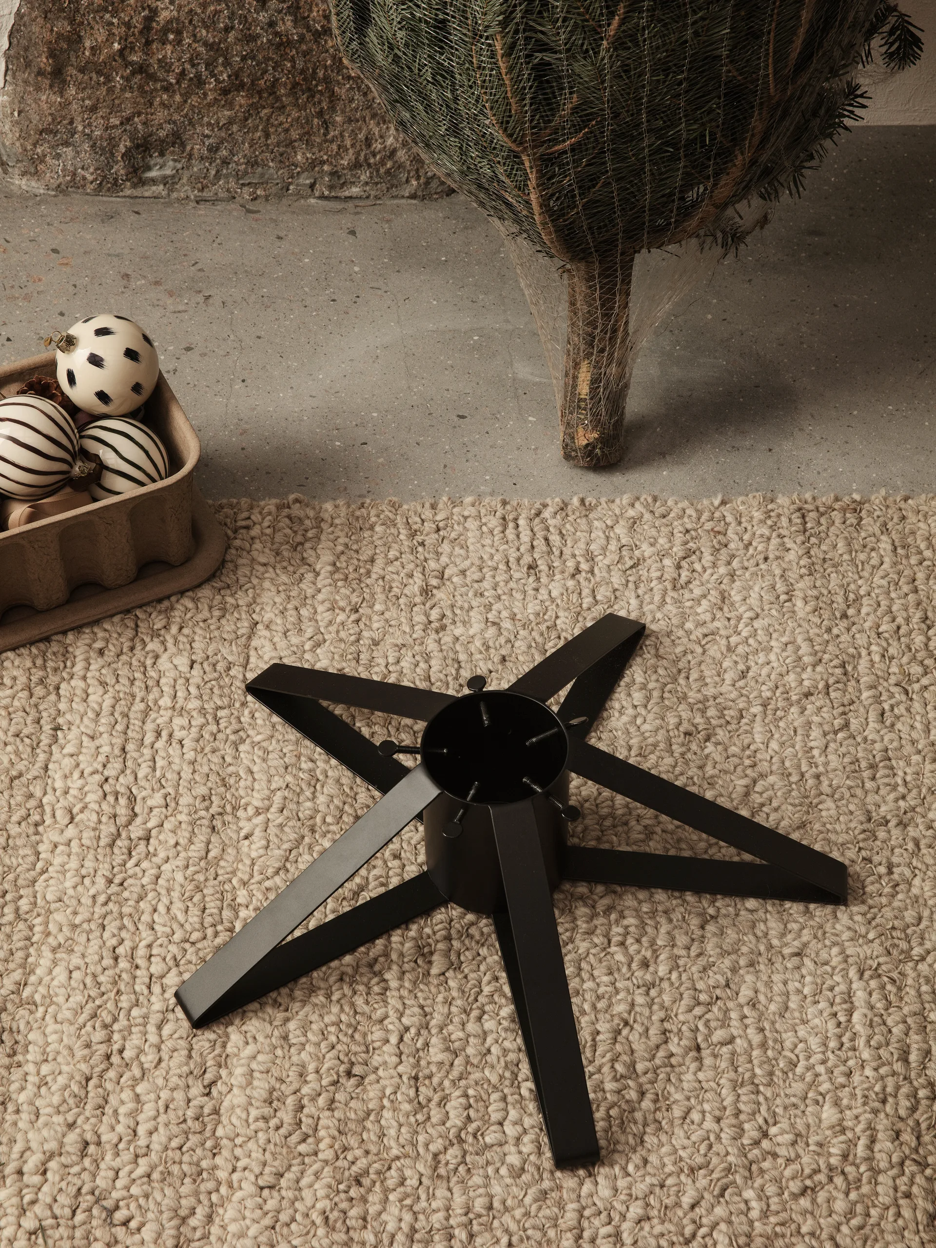 Βάση χριστουγεννιάτικου δέντρου Ferm Living, Μαύρο Ferm Living