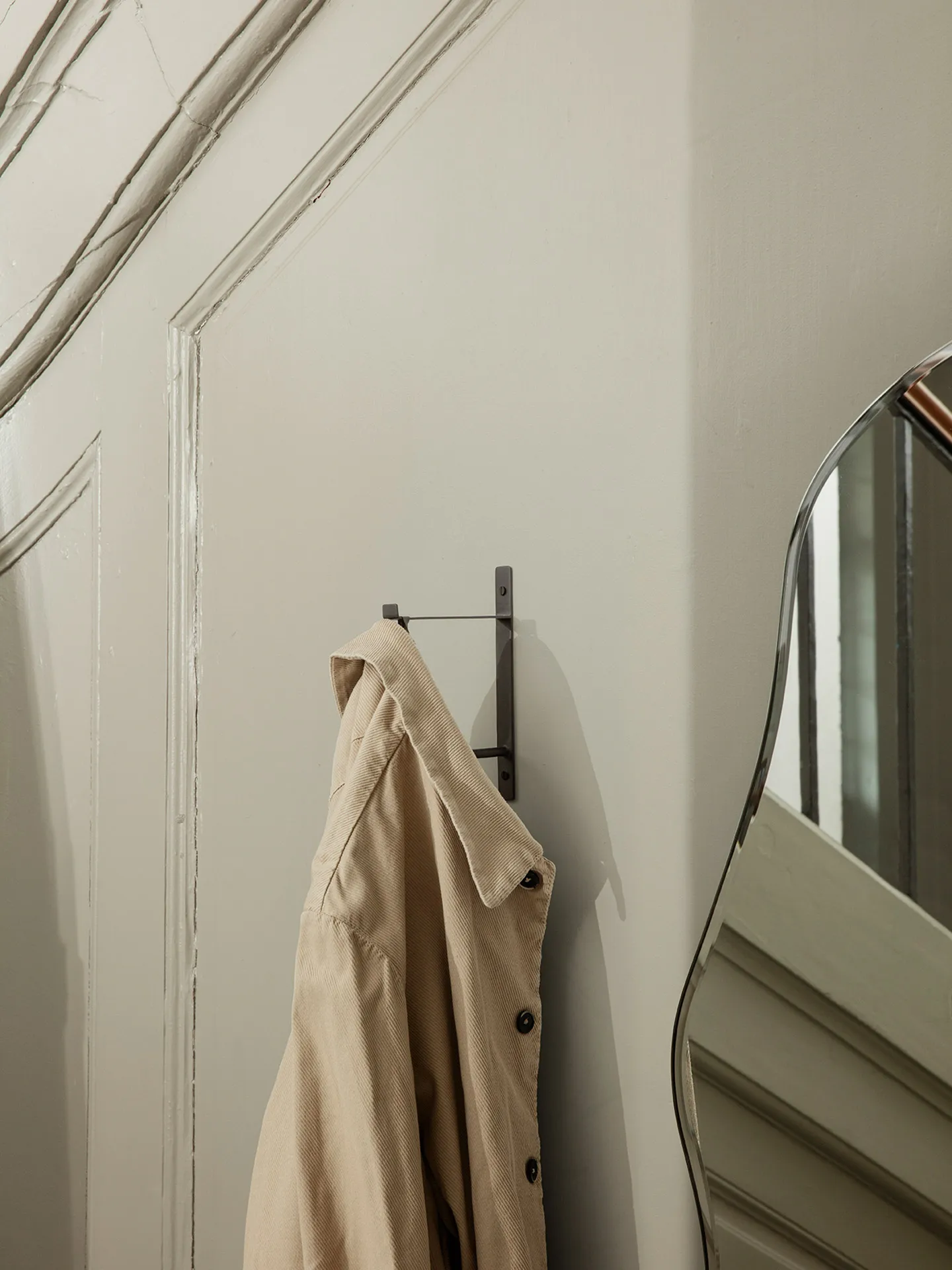 Ferm Living κρεμάστρα, Μαύρος Ορείχαλκος (μαύρο) Ferm Living