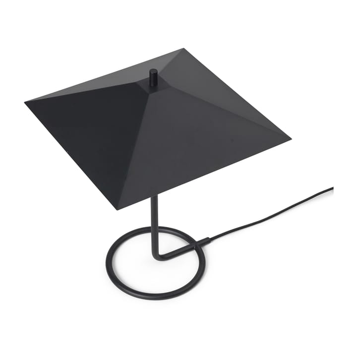 Filo square επιτραπέζιο φωτιστικό, Black-Black Ferm Living