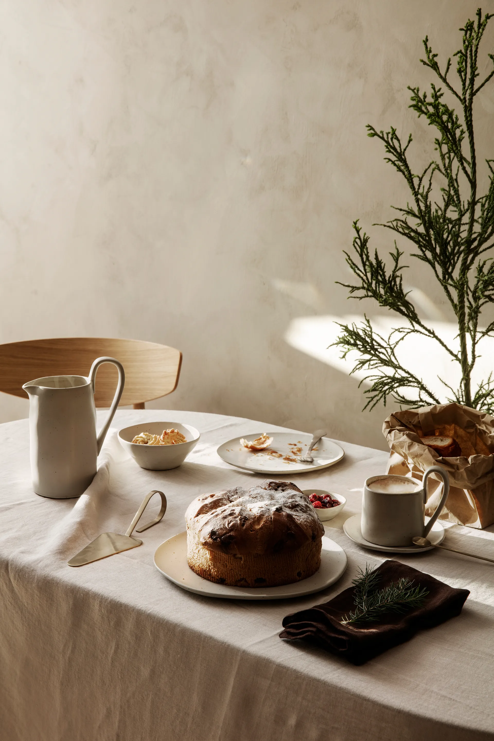 Flow μπολ 14,5 cm, Υπόλευκο με κόκκους Ferm Living