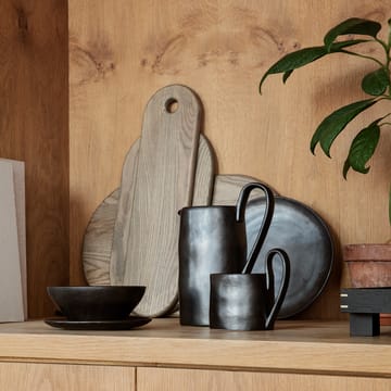 Flow μικρό πιάτο 15 cm - μαύρο - Ferm Living