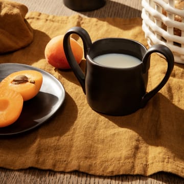 Flow μικρό πιάτο 15 cm - μαύρο - Ferm Living