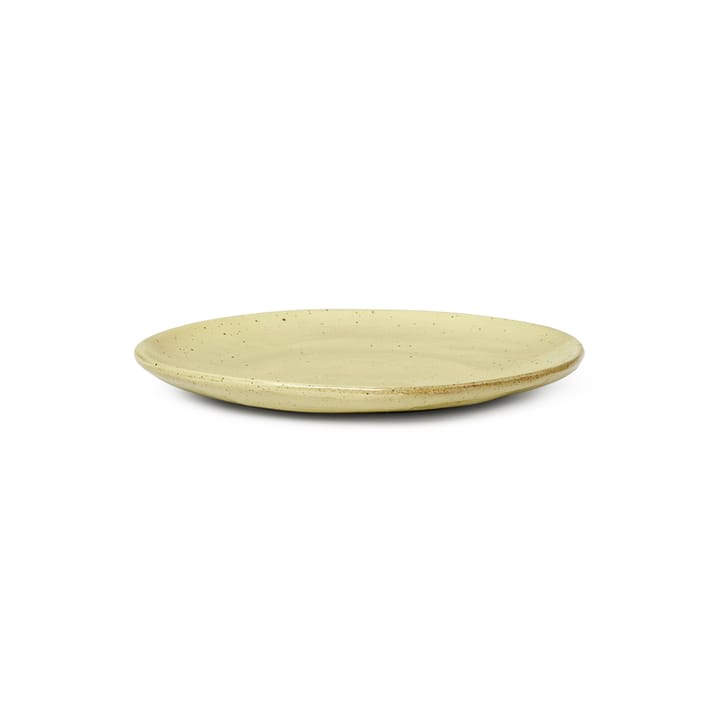 Flow μικρό πιάτο 15 cm - κίτρινο με κόκκους - Ferm LIVING