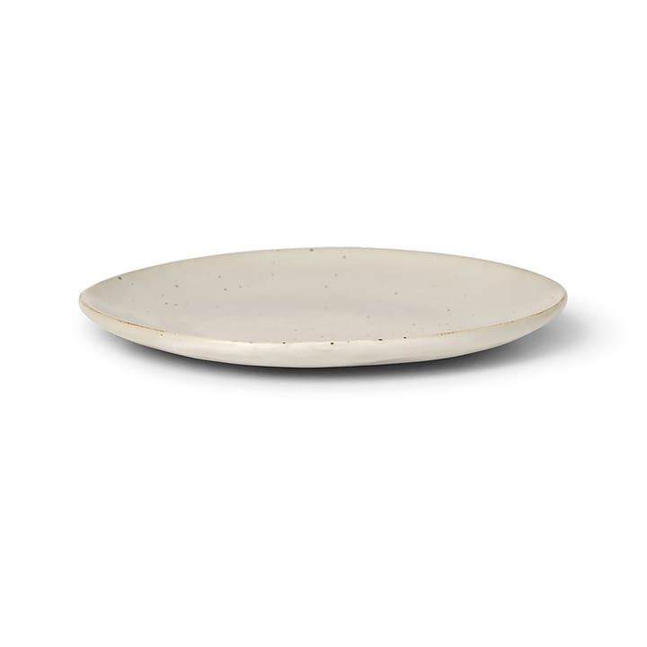 Flow μικρό πιάτο 15 cm - Υπόλευκο με κόκκους - Ferm Living