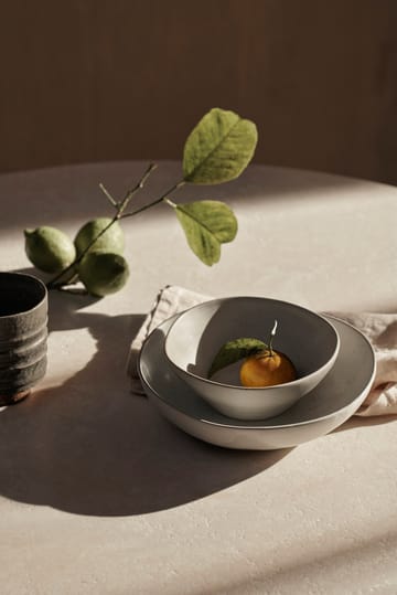Flow μπολ μεγάλο Ø19.5 εκ - Off-white speckle - Ferm Living