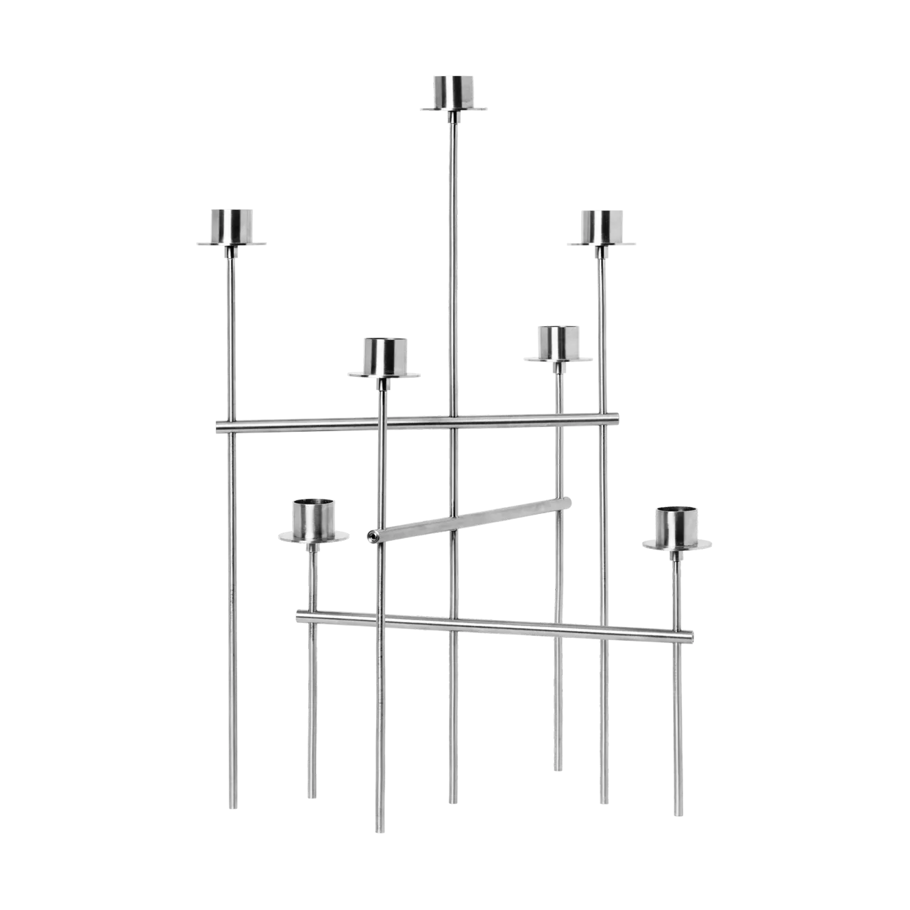 Flow αυγοθήκες 2-pack, Brushed stainless steel Ferm Living