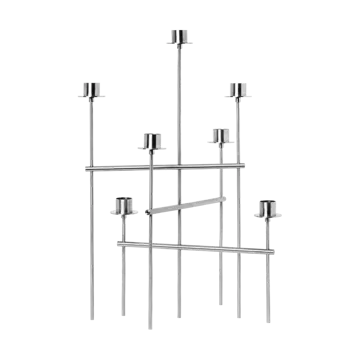 Flow αυγοθήκες 2-pack - Brushed stainless steel - Ferm Living