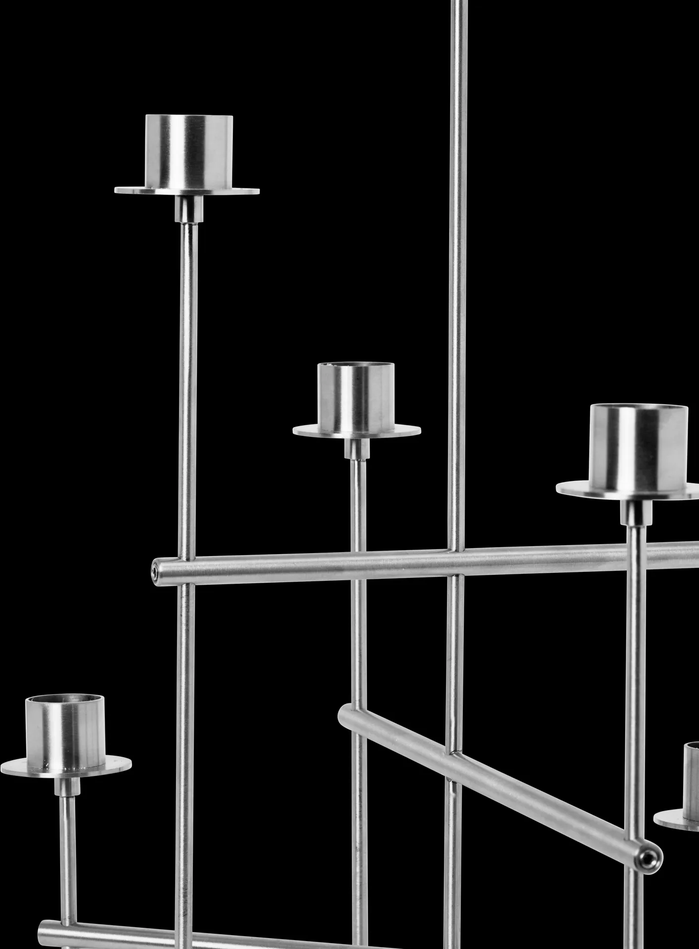 Flow αυγοθήκες 2-pack, Brushed stainless steel Ferm Living