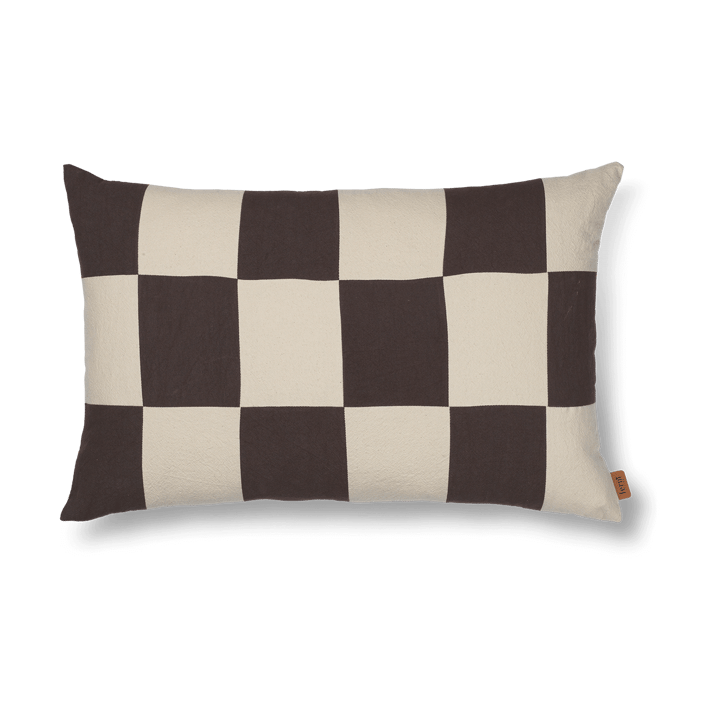 Fold patchwork κάλυμμα μαξιλαριού 40x60 cm, Coffee-undyed Ferm Living