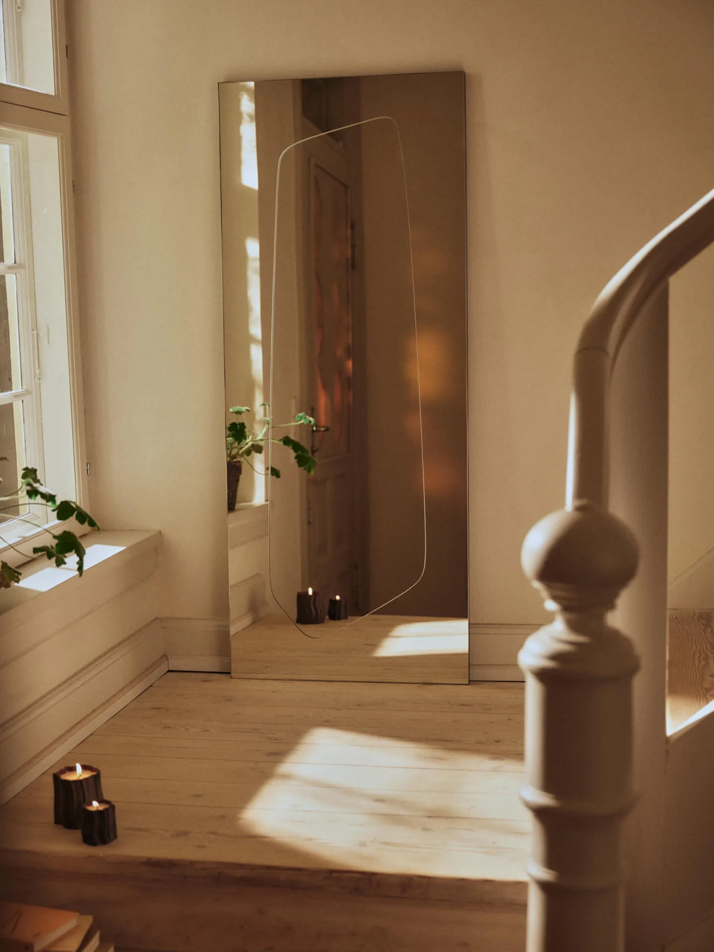 Folia καθρέφτης, Silver, 135 εκ. Ferm Living