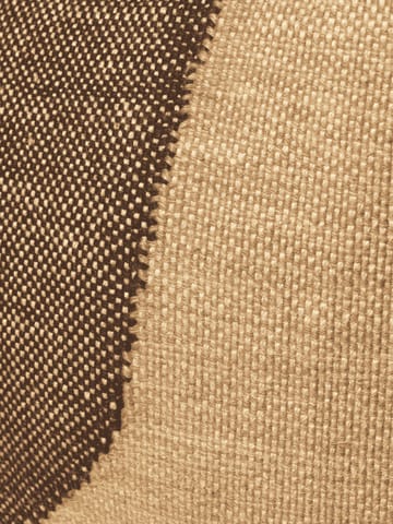 Μαξιλάρι καθίσματος Forene cylinder pouf Ø38x42 cm - Tan-Chocolate - Ferm Living