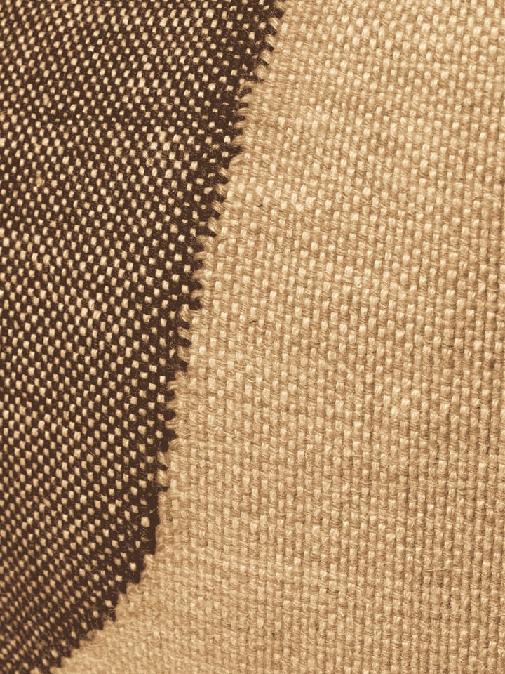 Μαξιλάρι καθίσματος Forene square pouf 60x60x40 cm, Tan-Chocolate Ferm Living