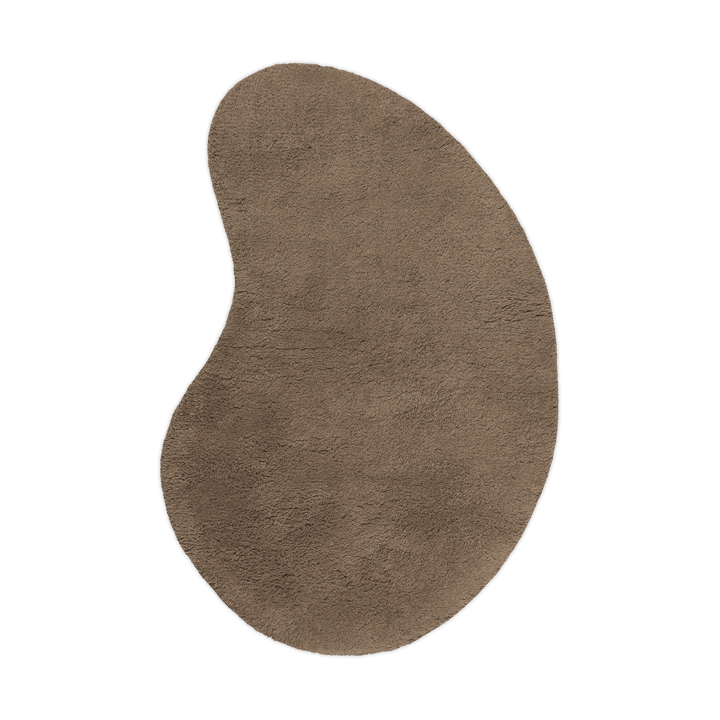 Forma μάλλινο χαλί 103x155 cm - Σκούρο καστανό - Ferm Living