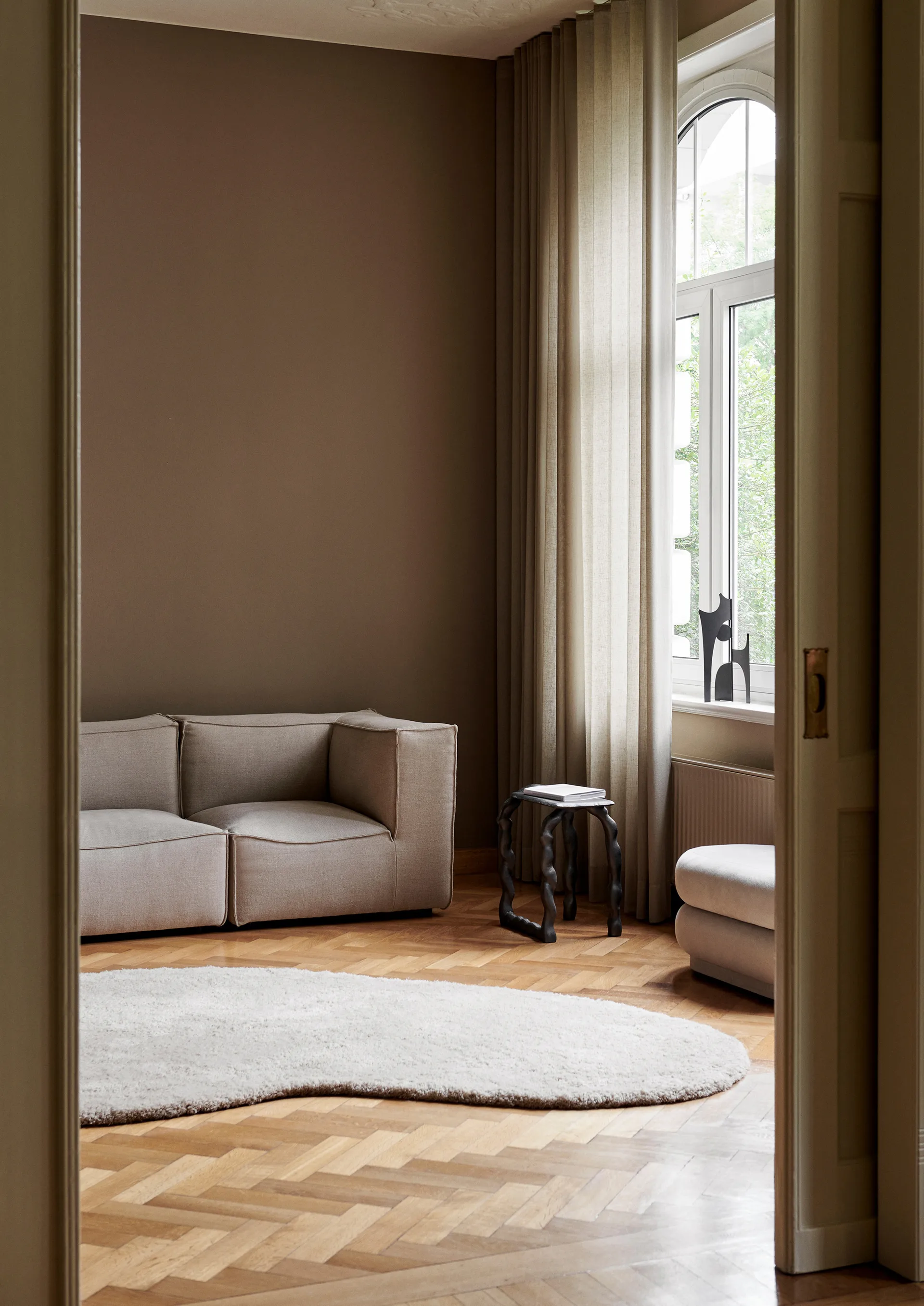 Μάλλινο χαλί Forma 175x250 cm, Off white Ferm Living