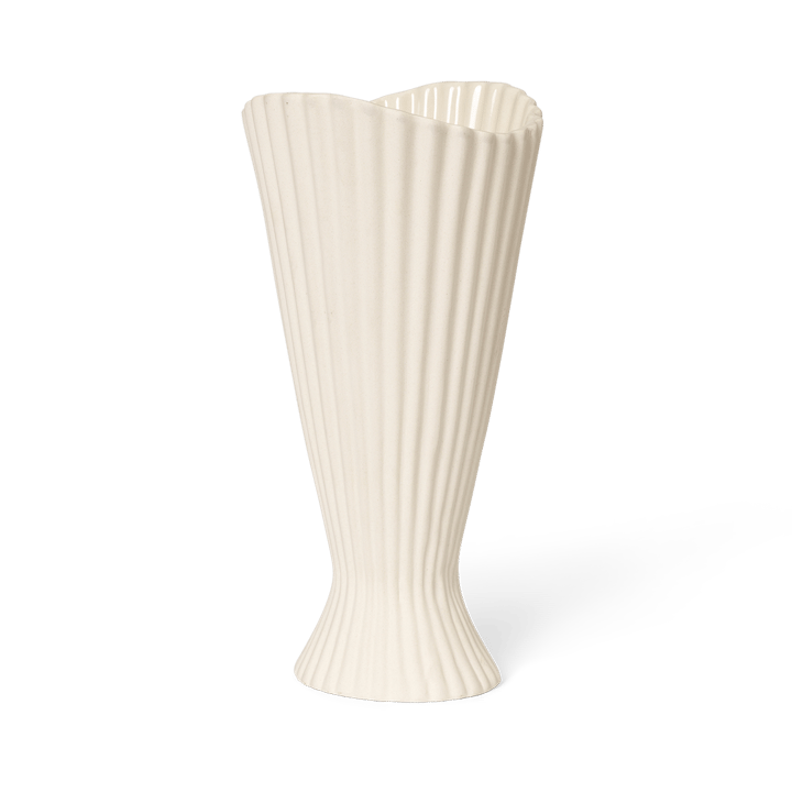 Fountain βάζο 23 cm - Off white - Ferm Living