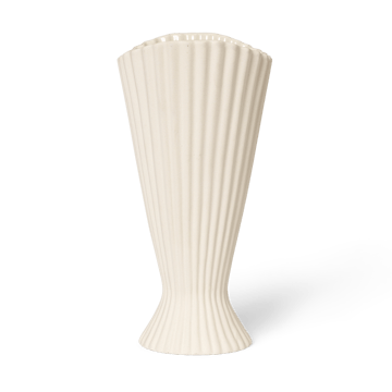 Fountain βάζο 23 cm - Off white - Ferm Living