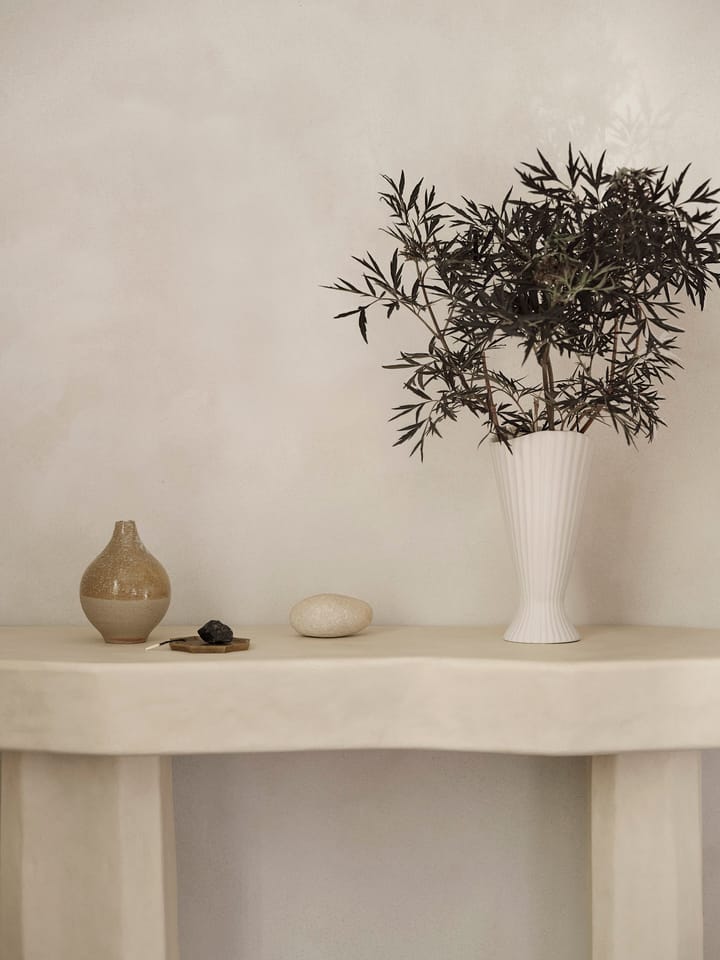 Fountain βάζο 23 cm, Off white Ferm Living