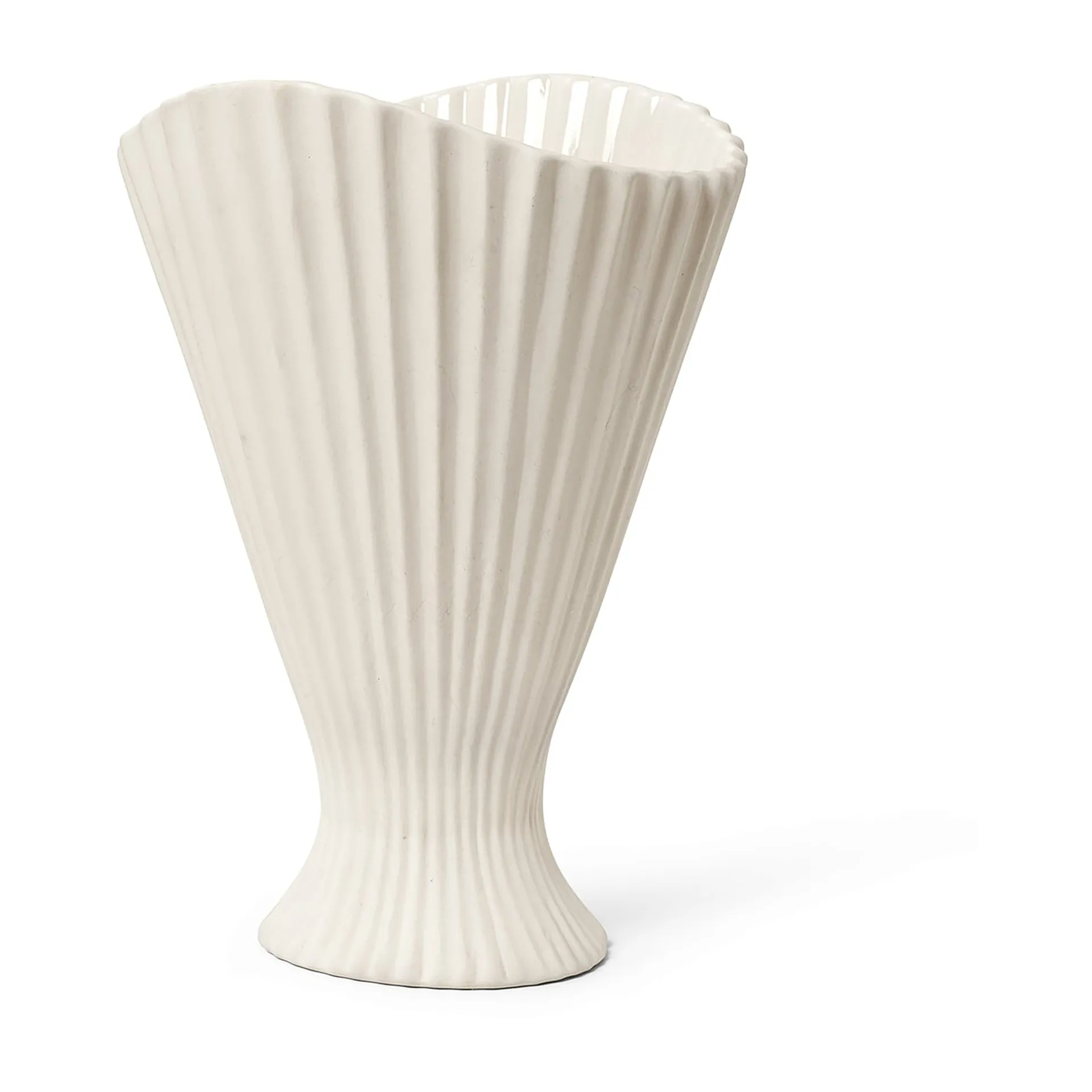 Fountain βάζο 30,5 cm, off white Ferm Living