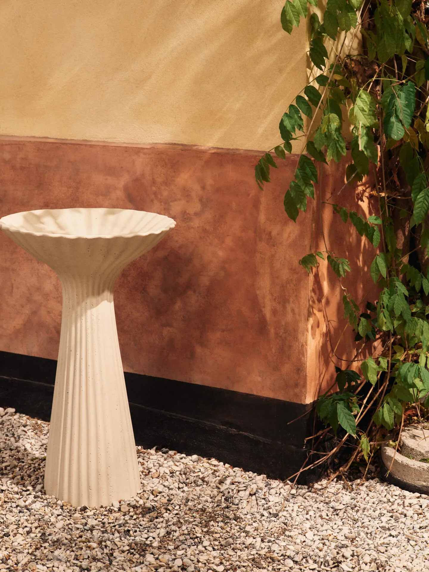 Fountain pedestal βάση, Ivory,75 εκ. Ferm Living