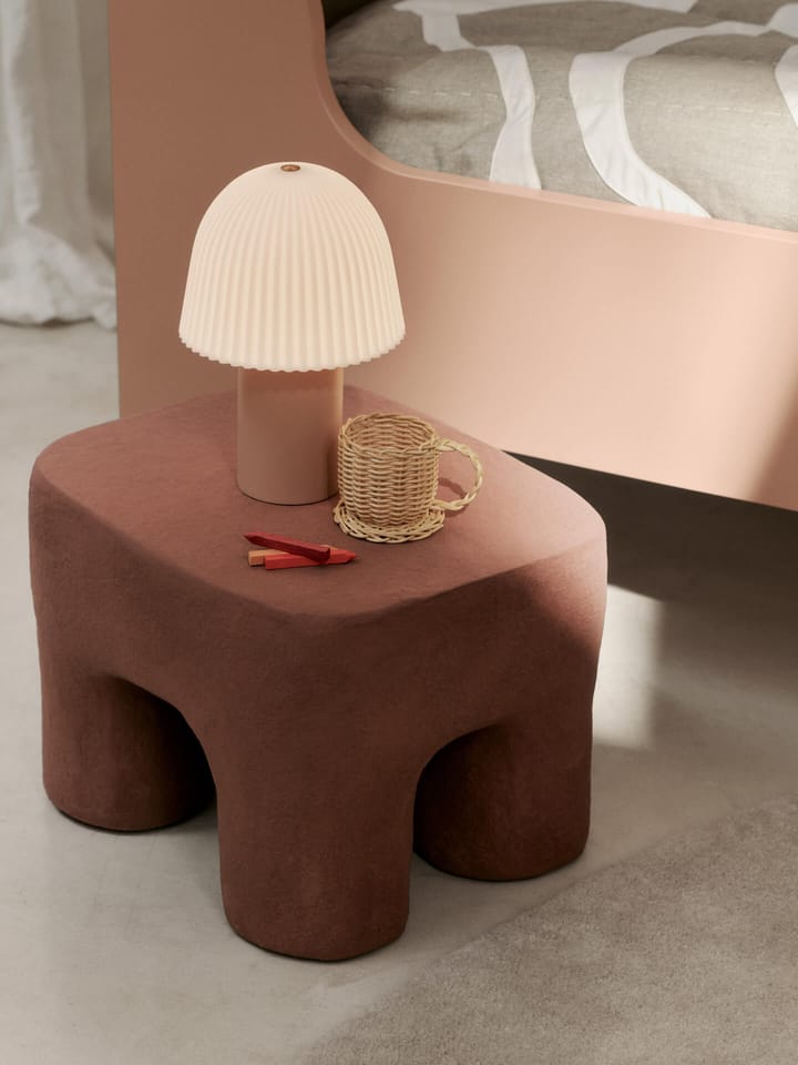 Φορητό φωτιστικό Frill, Rose-white Ferm Living